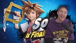 SORA IN SMASH REACTION [upl. by Otreblon]