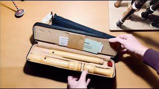 UNBOXING Moeck Rottenburgh Tenor Recorder in Boxwood 4404 The first impressions [upl. by Bordiuk772]