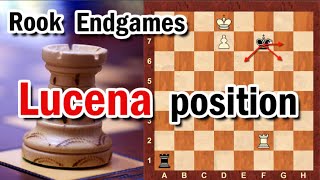 Rook Endgames  The Lucena position [upl. by Blossom429]