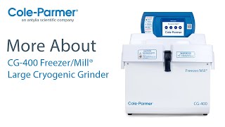 CG400 FreezerMill®  HighCapacity Cryogenic Grinder [upl. by Weir504]