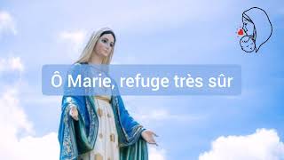 Chant à Marie  Vierge sainte Dieu ta choisie paroles [upl. by Nurat840]