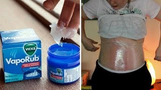 Here’s How A DIY Fat Burning Cream Using Vicks VapoRub Will Shrink Your Belly In No Time [upl. by Siroval]