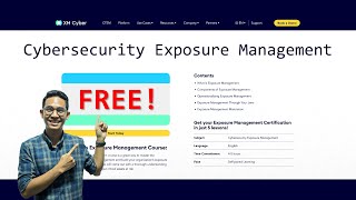 Free Cybersecurity Exposure Management Course [upl. by Kowatch]