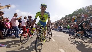 GoPro La Vuelta 2015  Stage 9 Highlight [upl. by Krongold148]