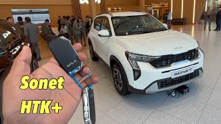 Kia Sonet HTK Plus Facelift 2024 Detailed Walkaround On road price amp all details  New sonet [upl. by Ecirahs7]