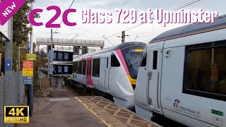 C2C Class 720 departs from Upminster 10th October 2023 [upl. by Dacie]