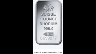 The most expensive metal on Earth [upl. by Rausch]