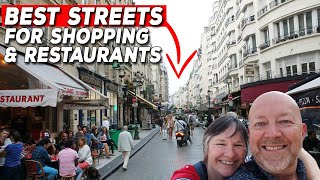 5 Best Pedestrian Streets in Paris for Restaurants amp Shopping [upl. by Nlycaj713]