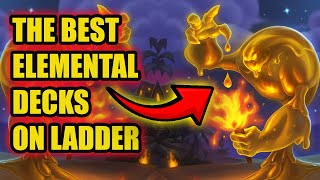 The 3 BEST Elemental decks in early Perils in Paradise Standard Hearthstone meta [upl. by Shaylynn]