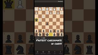 The Fools Mate  Fastest Checkmate in CHESS [upl. by Galvin]