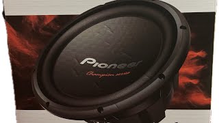 PİONEER SUBWOOFER BASS TEST DENEMESİ HARİKA SÜPERR 🔉🔉🔉🔉 [upl. by Ahsirhcal]