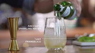 Frangelico Frizzante with Sparkling Water [upl. by Ludovick951]