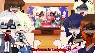 Miraculous Ladybug casts w Gabriel Agreste reacts to  Grandpa Gabriel came to VISIT     MLB⭐️ [upl. by Pisano]