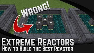 Extreme Reactors Tutorial How to Build the Best Reactor Setup  Modded Minecraft [upl. by Xymenes]