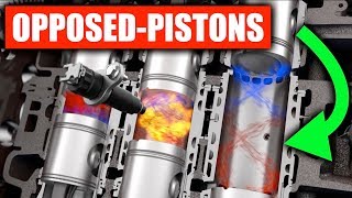 Opposed Piston Diesel Engines Are Crazy Efficient [upl. by Wessling98]