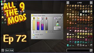 All The Mods 9 Ep72  Extreme Reactor  klar aber wie gehen Fluidizer und Reprocessor [upl. by Chari]