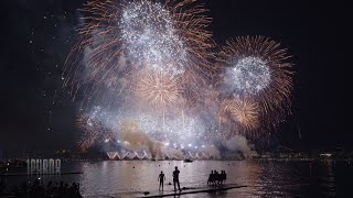 Züri Fäscht 2023  FeuerwerkFinale Freitag  Parente Fireworks [upl. by Erbma]