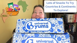 Universal Yums Subscription Unboxing [upl. by Circosta]