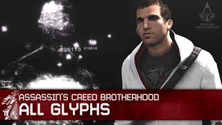 Assassins Creed Brotherhood  All Glyphs Walkthrough [upl. by Gant211]