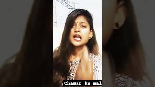 चमार जी के माल के । Chamar Sort Song short chamarji chamarsongstatus pinkipriya [upl. by Stahl]