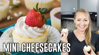 How to Make Mini Cheesecakes [upl. by Kristoffer]