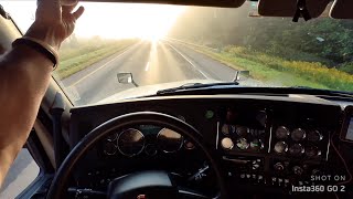 Truck Vlog 6  Double Windsor Complet QC  Canada 🇨🇦 [upl. by Anilatac]