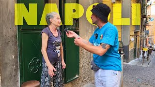 LA LINGUA NAPOLETANA tra la gente a Napoli [upl. by Jedthus174]