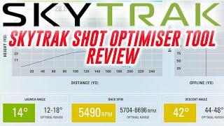 Skytrak Golf Shot Optimiser Tool Demonstration And Review [upl. by Fredra]