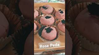 Rose Peda with Gulkand Filling  Traditional Indian Sweet Recipe [upl. by Ennaesor]