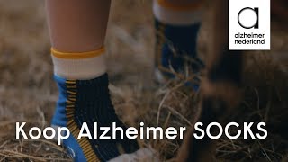 Koop Alzheimer SOCKS en steun onderzoek naar alzheimer [upl. by Malcom]