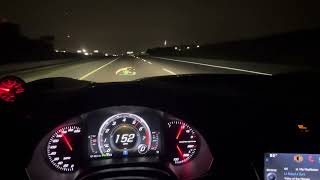 Supercharged Corvette Stingray Acceleration [upl. by Manheim]