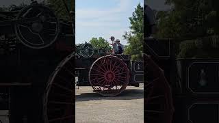 Case Steam Engine Tractor  What Size 🚜 Pinckneyville Illinois Tractor Show tractor shorts [upl. by Mukerji]