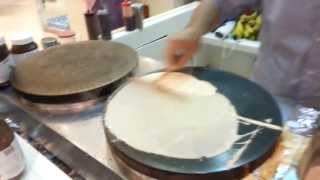 Crepe Nutella Banana in Dubai MOE [upl. by Allard]