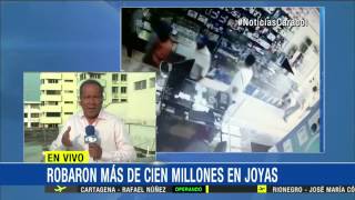 Saquean joyería en Córdoba ubicada a una cuadra de la Alcaldía  11 de Junio de 2015 [upl. by Caria]