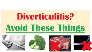 What To Avoid with Diverticulitis  Risk Factors amp Ways to Reduce Risk [upl. by Otnas]