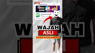 TERNYATA INI Wajah Asli ZeddaxGaming🗿 shorts [upl. by Ohnuj]