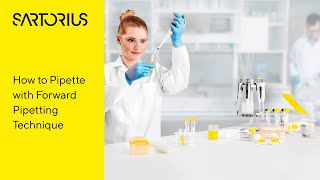 Pipetting with Forward Pipetting Technique [upl. by Iago]