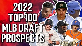 2022 MLB DRAFT TOP 100 PROSPECTS REVIEW [upl. by Korney98]