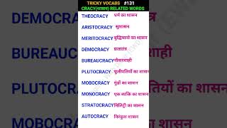 Cracy related words shorts ewdS131 [upl. by Longley278]