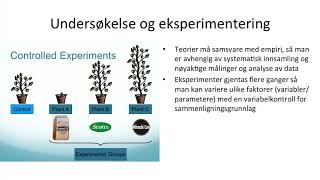 Grunnkurs i naturfag  Den vitenskapelige metode [upl. by Karli]