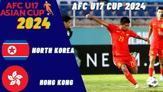 North Korea vs Hong Kong AFC U17 Asian Cup 2024 Match Prediction [upl. by Adnorhs562]