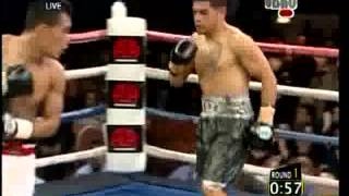 Genesis Servania Knockouts Rafael Concepcion [upl. by Nnaeirelav440]