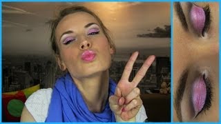 Barbie Makeup Tutorial Barbie Doll Princess Makeup  Best Romantic Fun Colorful Makeup Look [upl. by Ahl]