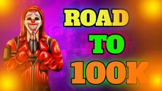 ROAD TO 100K FREE FIRE LIVE GAMEPLAY freefire shortslive shortslivestreaming shortslivestream [upl. by Fey]