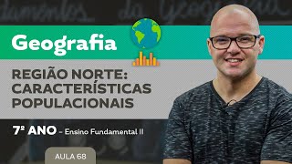 Região Norte Características populacionais – Geografia – 7º ano – Ensino Fundamental [upl. by Susana631]