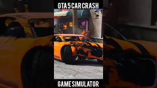 Car crashing GTA 5 game simulator youtubeshorts ytshorts automobile beamngdrive carcrashes [upl. by Rutherfurd635]