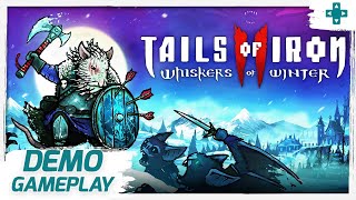 Tails of Iron 2 Whiskers of Winter Demo Gameplay [upl. by Carvey]