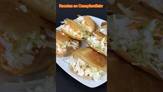 GORDITAS INFLADITAS Fritas con Chicharrón Prensado RECETA FÁCIL y Deliciosa [upl. by Amara]