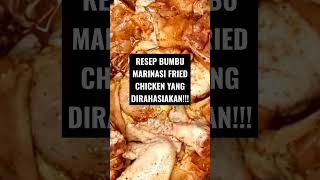 BUMBU MARINASI FRIED CHICKEN YANG DIRAHASIAKAN [upl. by Nomal]