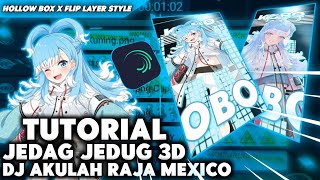 Tutorial jedag jedug 3D Terbaru Alightmotion 2022  DJ INILAH AKU RAJA MEXICO VIRAL [upl. by Elvina]